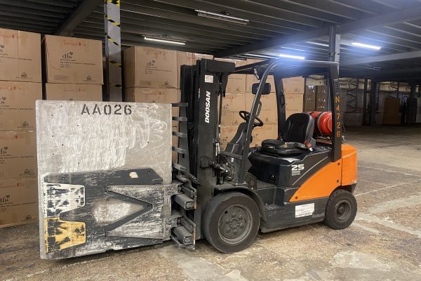 Home Delivery Solutions forklift