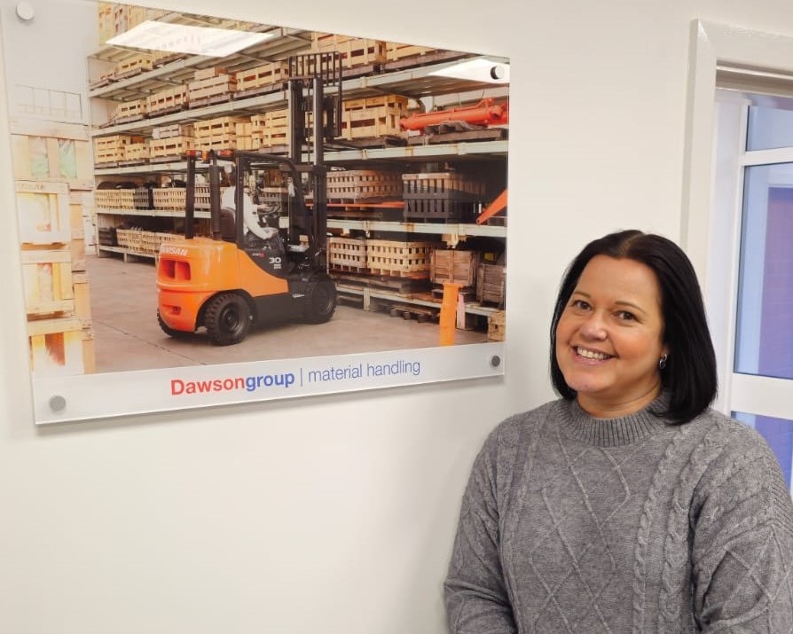 Judy Beilby celebrates women in industry with Dawsongroup material hanlding